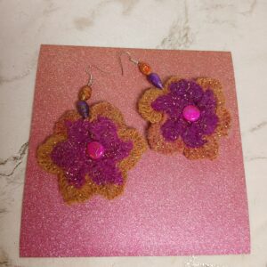 Boucles d'oreilles fleurs