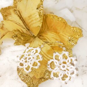 Boucles mariée, les flocons