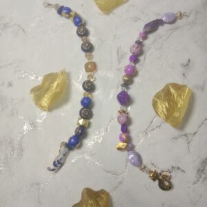 Bracelets perles différents coloris