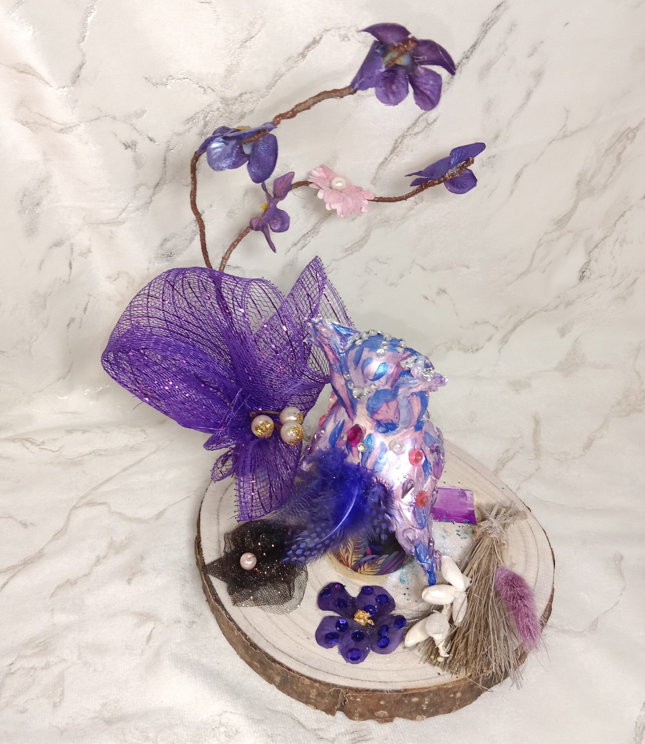 Décoration porcelaine petite chouette – Image 4