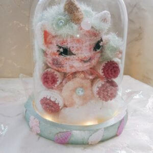 Globe magique licorne